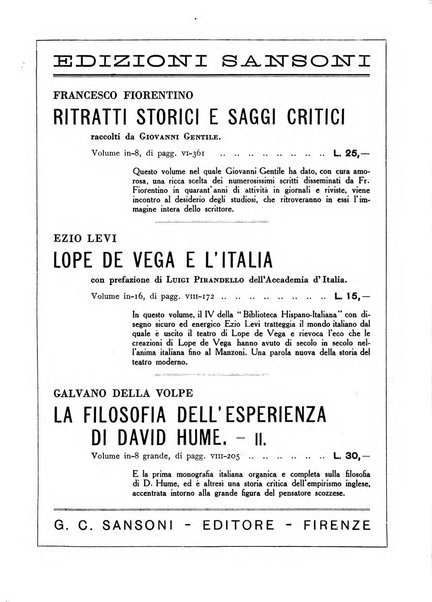 Giornale critico della filosofia italiana