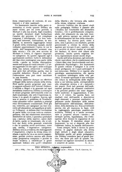 Giornale critico della filosofia italiana