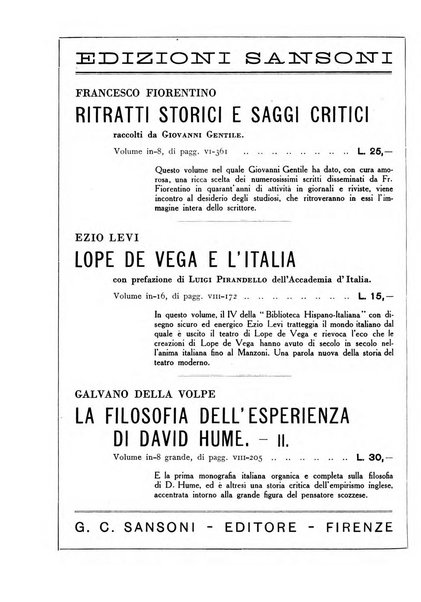 Giornale critico della filosofia italiana