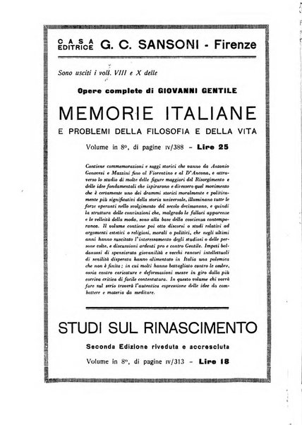 Giornale critico della filosofia italiana