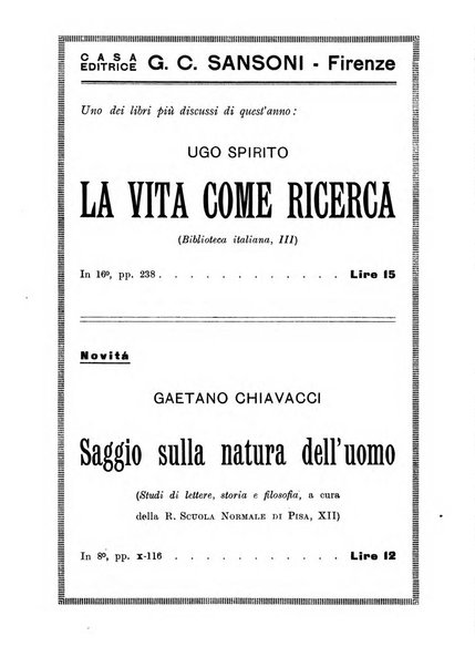 Giornale critico della filosofia italiana