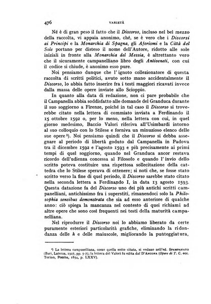 Giornale critico della filosofia italiana