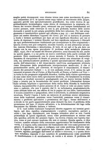 Giornale critico della filosofia italiana