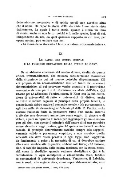 Giornale critico della filosofia italiana