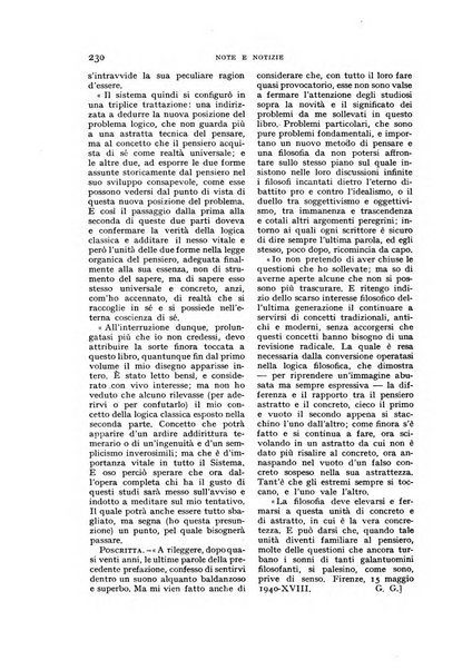 Giornale critico della filosofia italiana