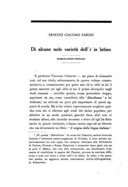 L'Italia dialettale Rivista di dialettologia italiana