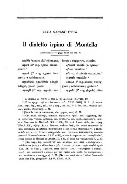 L'Italia dialettale Rivista di dialettologia italiana