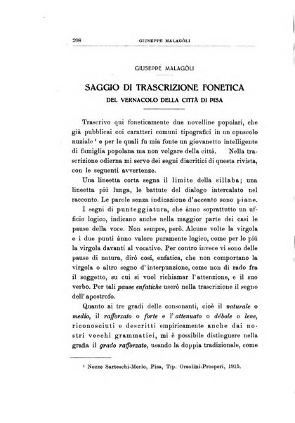 L'Italia dialettale Rivista di dialettologia italiana