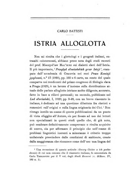 L'Italia dialettale Rivista di dialettologia italiana