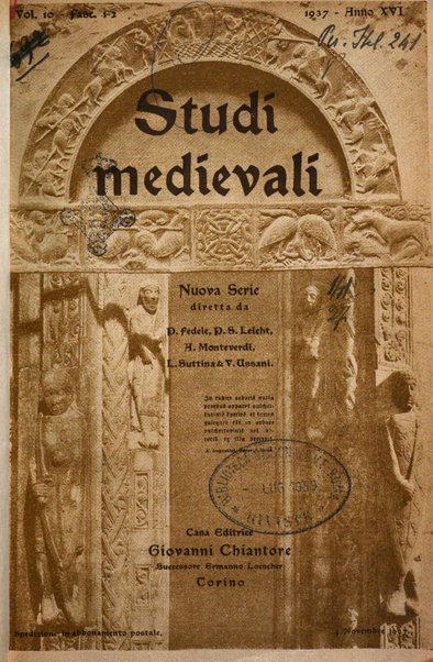 Studi medievali