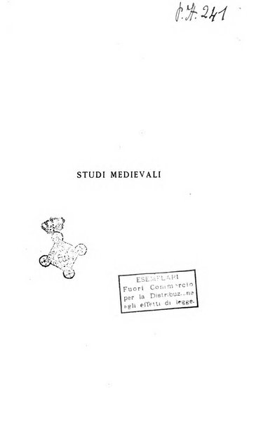 Studi medievali