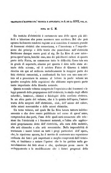 Il nuovo cimento giornale di fisica, di chimica, e delle loro applicazioni alla medicina, alla farmacia ed alle arti industriali