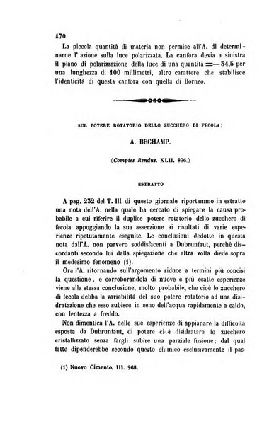 Il nuovo cimento giornale di fisica, di chimica, e delle loro applicazioni alla medicina, alla farmacia ed alle arti industriali