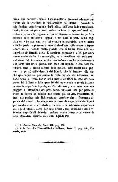 Il nuovo cimento giornale di fisica, di chimica, e delle loro applicazioni alla medicina, alla farmacia ed alle arti industriali