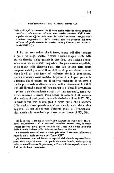 Il nuovo cimento giornale di fisica, di chimica, e delle loro applicazioni alla medicina, alla farmacia ed alle arti industriali