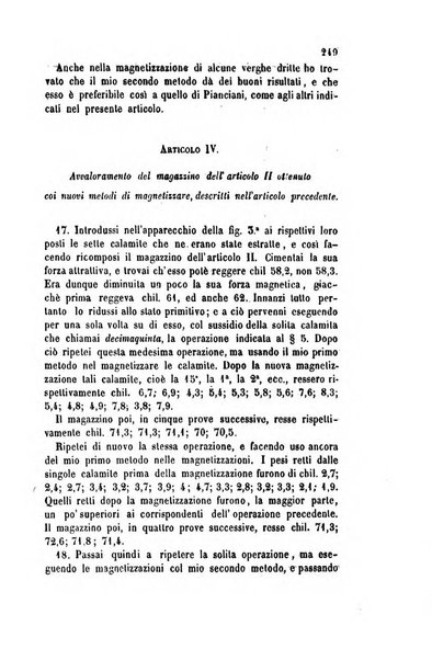 Il nuovo cimento giornale di fisica, di chimica, e delle loro applicazioni alla medicina, alla farmacia ed alle arti industriali