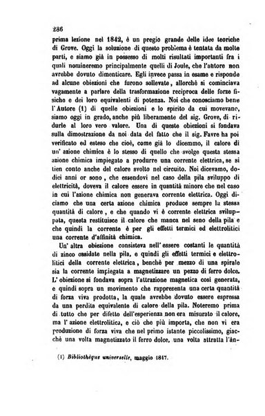 Il nuovo cimento giornale di fisica, di chimica, e delle loro applicazioni alla medicina, alla farmacia ed alle arti industriali