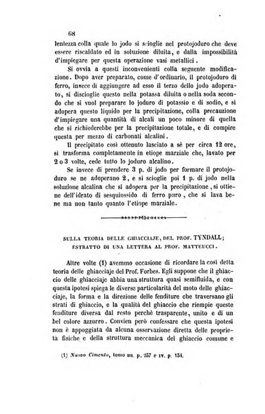 Il nuovo cimento giornale di fisica, di chimica, e delle loro applicazioni alla medicina, alla farmacia ed alle arti industriali