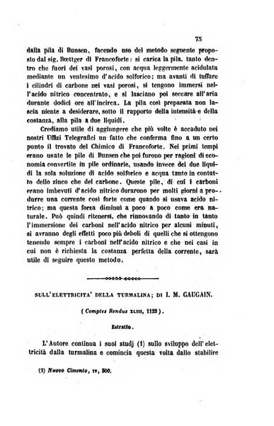 Il nuovo cimento giornale di fisica, di chimica, e delle loro applicazioni alla medicina, alla farmacia ed alle arti industriali