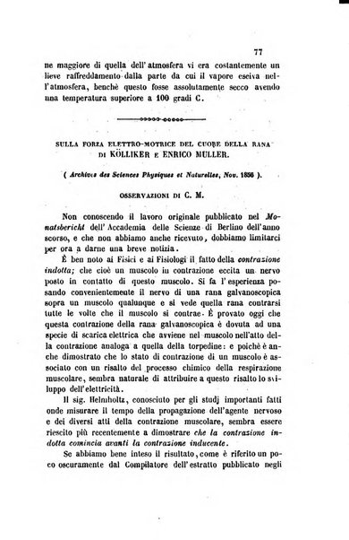 Il nuovo cimento giornale di fisica, di chimica, e delle loro applicazioni alla medicina, alla farmacia ed alle arti industriali