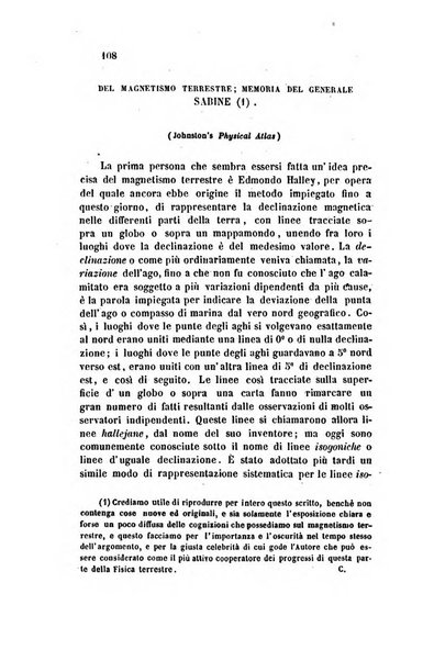 Il nuovo cimento giornale di fisica, di chimica, e delle loro applicazioni alla medicina, alla farmacia ed alle arti industriali