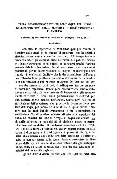 Il nuovo cimento giornale di fisica, di chimica, e delle loro applicazioni alla medicina, alla farmacia ed alle arti industriali