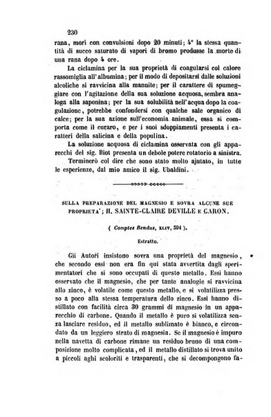 Il nuovo cimento giornale di fisica, di chimica, e delle loro applicazioni alla medicina, alla farmacia ed alle arti industriali