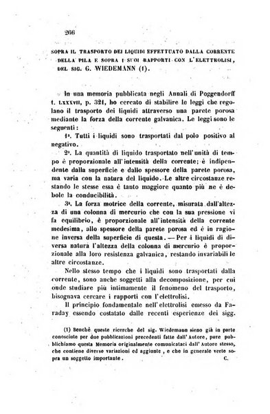 Il nuovo cimento giornale di fisica, di chimica, e delle loro applicazioni alla medicina, alla farmacia ed alle arti industriali