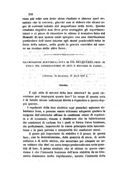 Il nuovo cimento giornale di fisica, di chimica, e delle loro applicazioni alla medicina, alla farmacia ed alle arti industriali