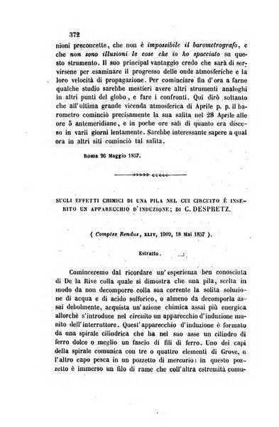 Il nuovo cimento giornale di fisica, di chimica, e delle loro applicazioni alla medicina, alla farmacia ed alle arti industriali