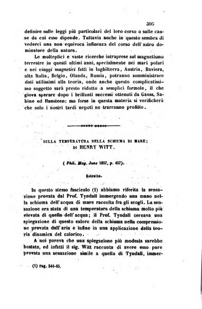 Il nuovo cimento giornale di fisica, di chimica, e delle loro applicazioni alla medicina, alla farmacia ed alle arti industriali