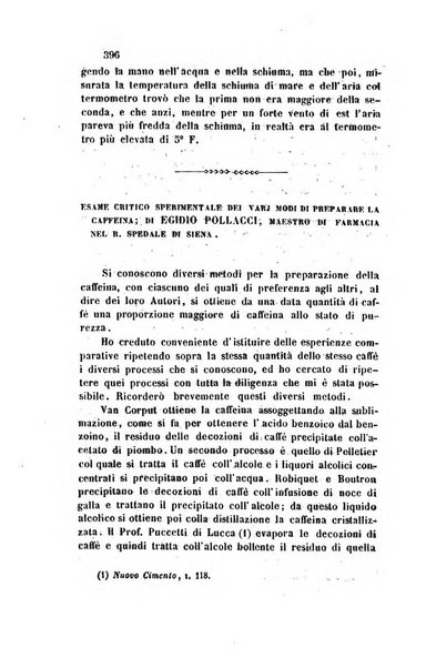 Il nuovo cimento giornale di fisica, di chimica, e delle loro applicazioni alla medicina, alla farmacia ed alle arti industriali