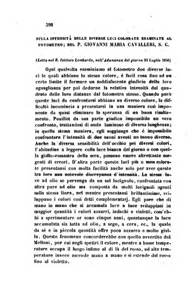 Il nuovo cimento giornale di fisica, di chimica, e delle loro applicazioni alla medicina, alla farmacia ed alle arti industriali