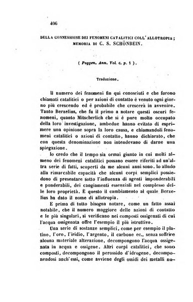 Il nuovo cimento giornale di fisica, di chimica, e delle loro applicazioni alla medicina, alla farmacia ed alle arti industriali