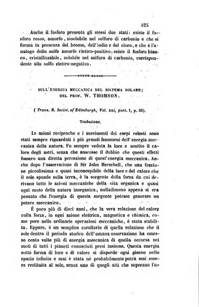 Il nuovo cimento giornale di fisica, di chimica, e delle loro applicazioni alla medicina, alla farmacia ed alle arti industriali