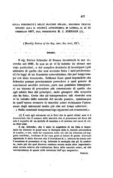 Il nuovo cimento giornale di fisica, di chimica, e delle loro applicazioni alla medicina, alla farmacia ed alle arti industriali