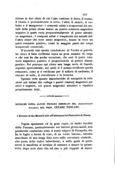 Il nuovo cimento giornale di fisica, di chimica, e delle loro applicazioni alla medicina, alla farmacia ed alle arti industriali