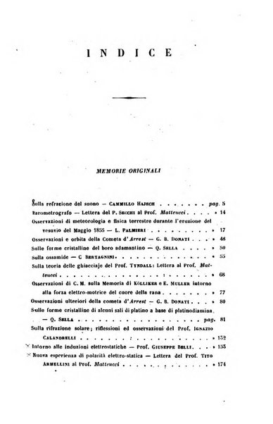 Il nuovo cimento giornale di fisica, di chimica, e delle loro applicazioni alla medicina, alla farmacia ed alle arti industriali