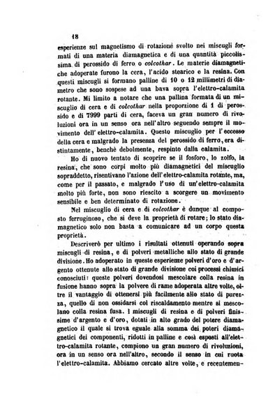 Il nuovo cimento giornale di fisica, di chimica, e delle loro applicazioni alla medicina, alla farmacia ed alle arti industriali