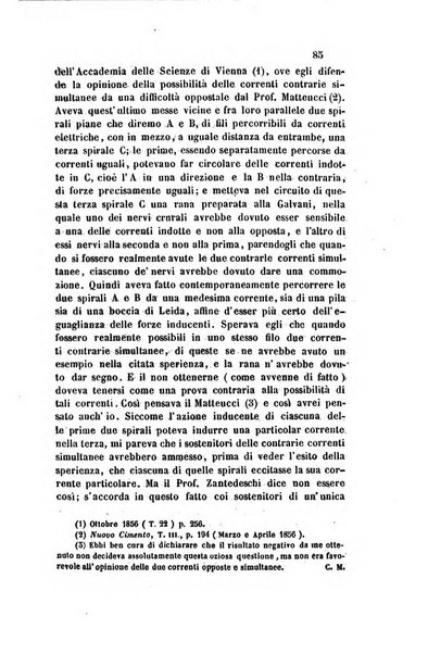 Il nuovo cimento giornale di fisica, di chimica, e delle loro applicazioni alla medicina, alla farmacia ed alle arti industriali