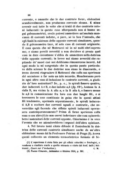 Il nuovo cimento giornale di fisica, di chimica, e delle loro applicazioni alla medicina, alla farmacia ed alle arti industriali