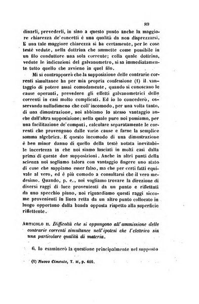 Il nuovo cimento giornale di fisica, di chimica, e delle loro applicazioni alla medicina, alla farmacia ed alle arti industriali