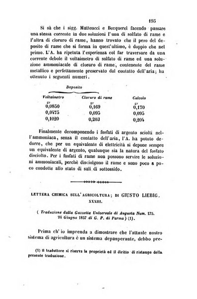 Il nuovo cimento giornale di fisica, di chimica, e delle loro applicazioni alla medicina, alla farmacia ed alle arti industriali