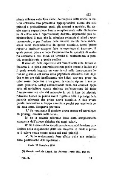 Il nuovo cimento giornale di fisica, di chimica, e delle loro applicazioni alla medicina, alla farmacia ed alle arti industriali