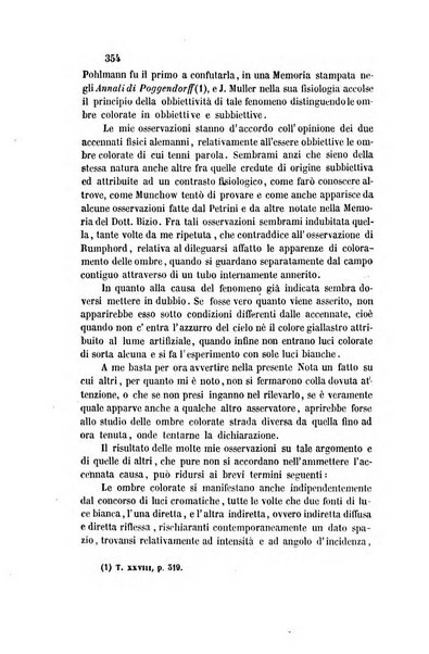 Il nuovo cimento giornale di fisica, di chimica, e delle loro applicazioni alla medicina, alla farmacia ed alle arti industriali