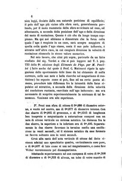 Il nuovo cimento giornale di fisica, di chimica, e delle loro applicazioni alla medicina, alla farmacia ed alle arti industriali