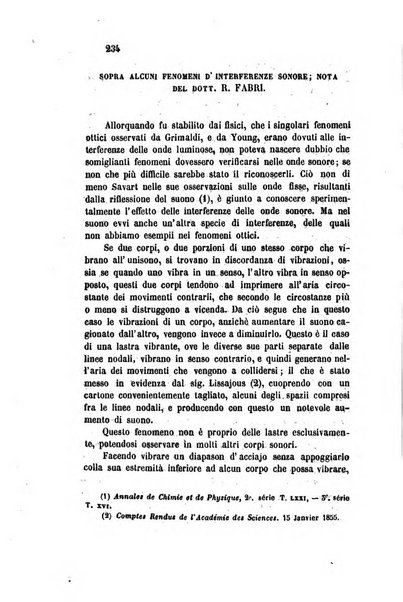 Il nuovo cimento giornale di fisica, di chimica, e delle loro applicazioni alla medicina, alla farmacia ed alle arti industriali