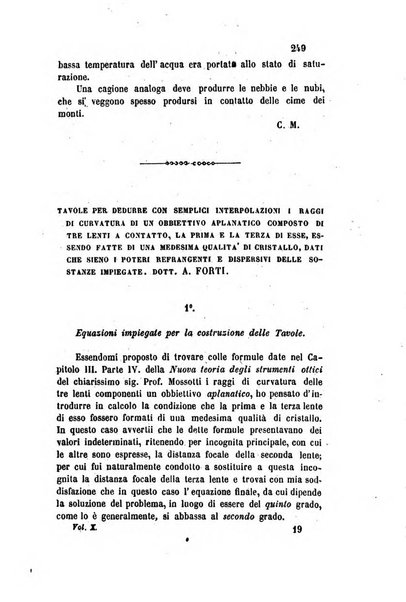 Il nuovo cimento giornale di fisica, di chimica, e delle loro applicazioni alla medicina, alla farmacia ed alle arti industriali