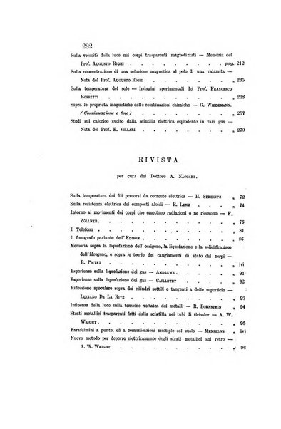 Il nuovo cimento giornale di fisica, di chimica, e delle loro applicazioni alla medicina, alla farmacia ed alle arti industriali