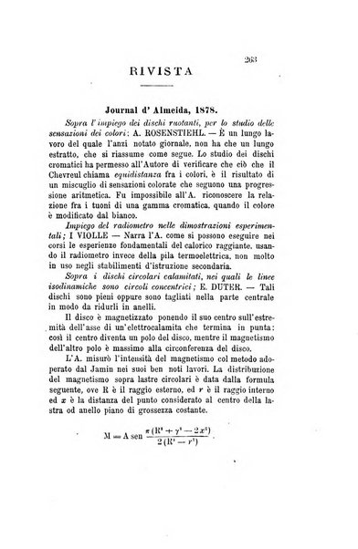 Il nuovo cimento giornale di fisica, di chimica, e delle loro applicazioni alla medicina, alla farmacia ed alle arti industriali